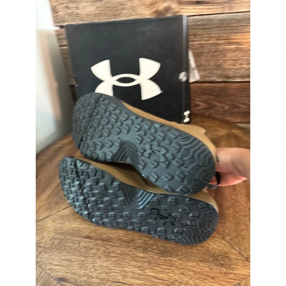 Under Armour UA Micro G Stellar Mid Tactical Boots Brown 3028316-498 Mens 9